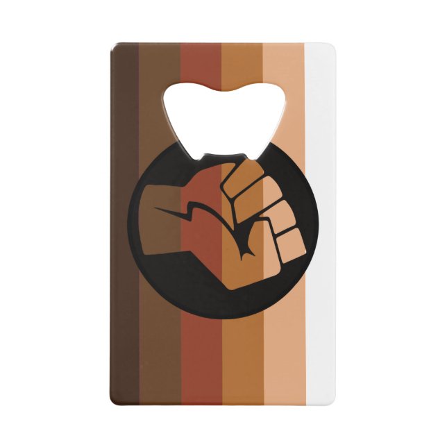 POC-Pride-Flag Geldbeutel Flaschenöffner (Vorderseite)