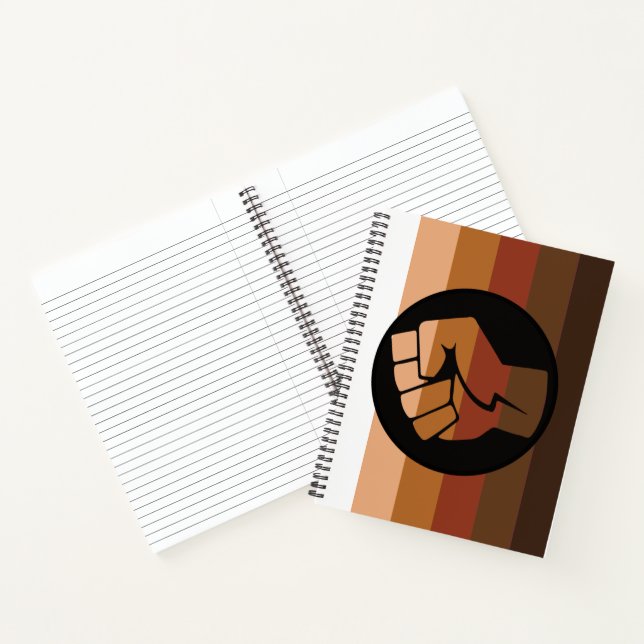 POC-Pride-Flag Notizbuch (Innenseite)
