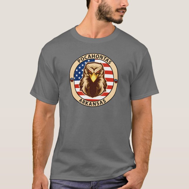 Pocahontas Arkansas 1 T-Shirt (Vorderseite)