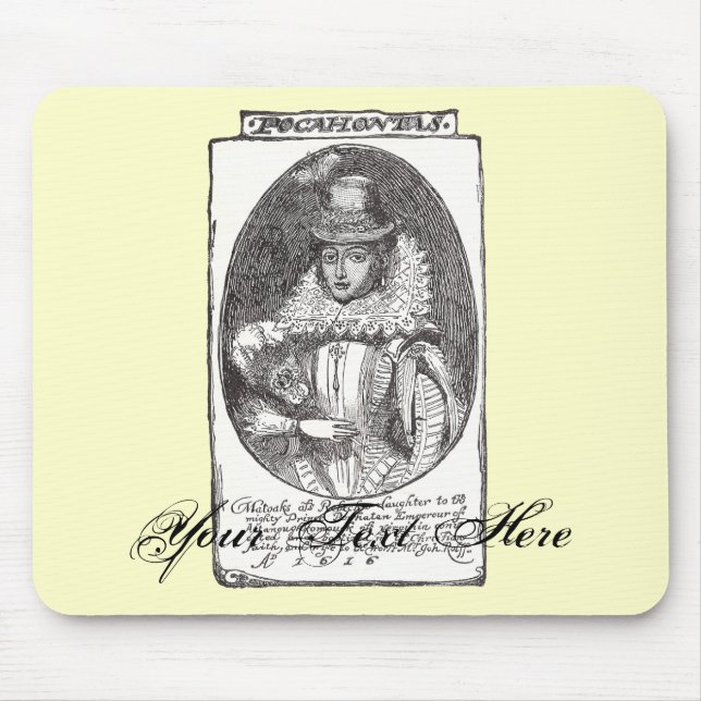 Pocahontas-Mauspad Mousepad (Vorne)