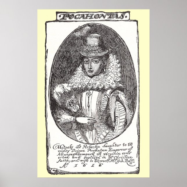 Pocahontas Poster Print (Vorne)