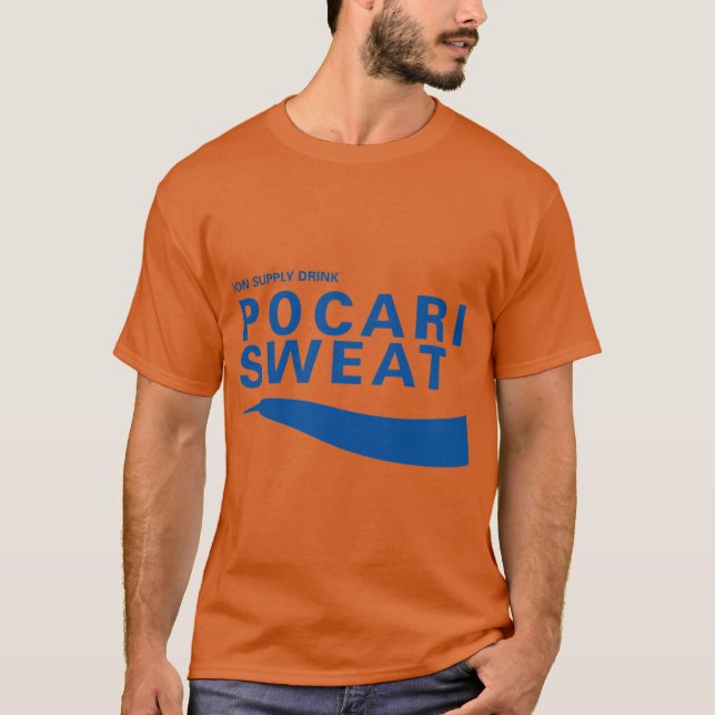 Pocari Sweat lustig T-Shirt (Vorderseite)