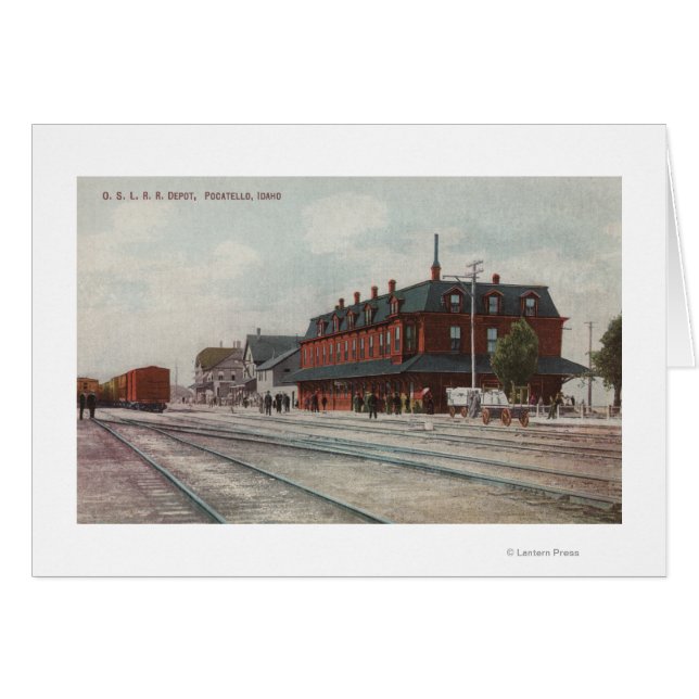 Pocatello, Ausweis - Züge und Personen rund um den (Vorderseite (Horizontal))