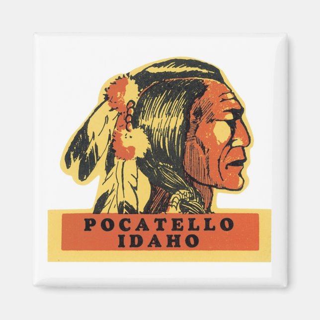 Pocatello, Idaho Magnet (Vorne)