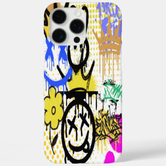 pochette graffiti iphone 16 pro max iPhone 16 pro max hülle