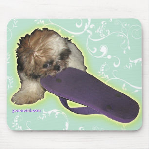 Pochi und lila Sandelholze Mousepad