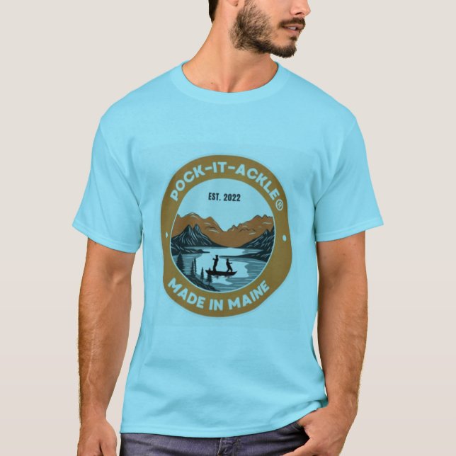 Pock-iT-ackle® auf Ihrem Shirt (Vorderseite)