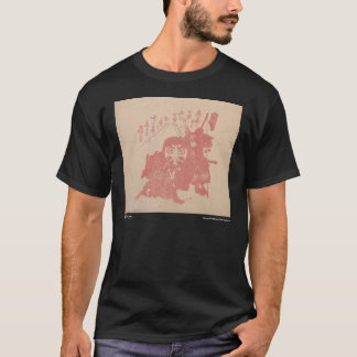 Pockendruck T - Shirt, schwarz T-Shirt