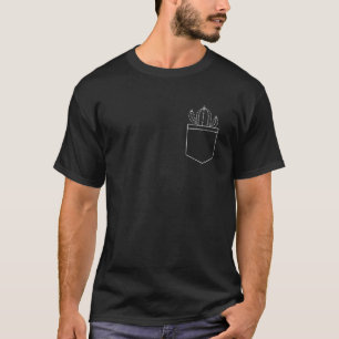 Pocket Cactus Funny Succulent Lover Gardener Garde T-Shirt
