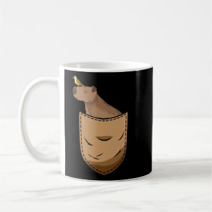 Pocket Capybara Pocket Süße Tier Parody Kaffeetasse