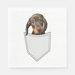 Pocket Dog Dackel Serviette