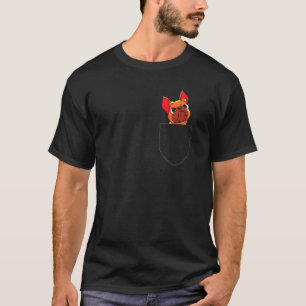 Pocket Frenchie Dog French Bulldog T-Shirt