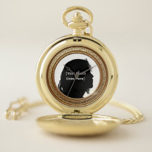 Pocket Gold Watch mit Foto