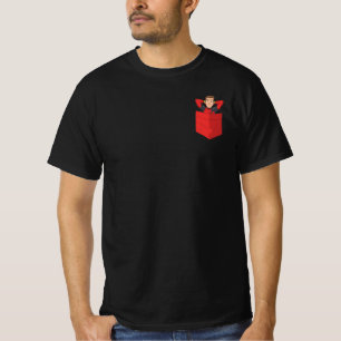 Pocket-Größe T-Shirt
