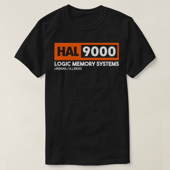 Pocket Hal 9000 2001 eine Odyssee im Weltraum T-Shirt (Design vorne)