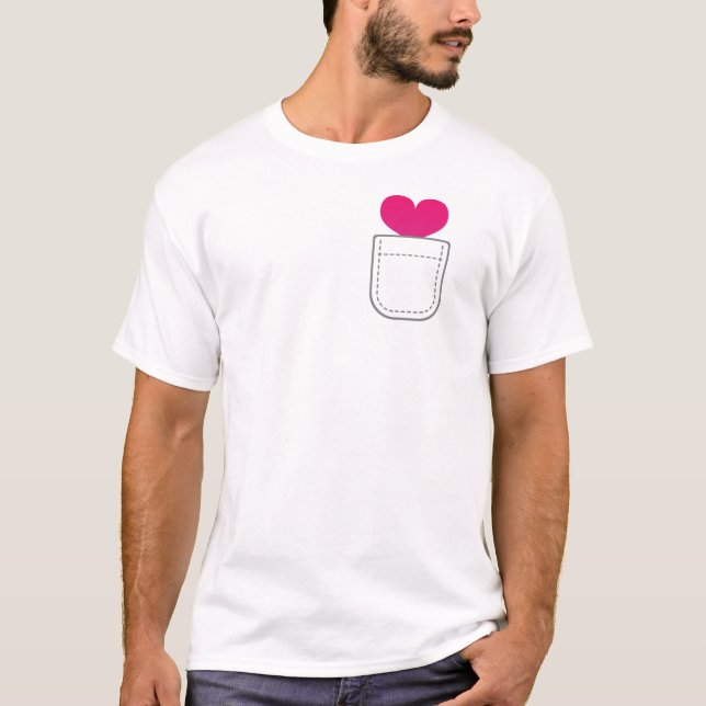 Pocket Heart T-Shirt (Vorderseite)