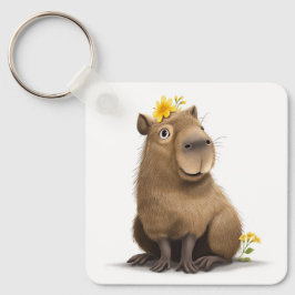 Pocket Hug Capybara Keyring Schlüsselanhänger
