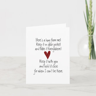 Pocket Hug-Karte