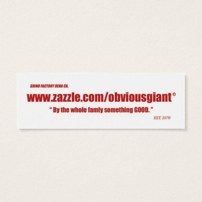 POCKET-KARTEN (Rückseite)