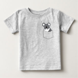 Pocket Koala Baby T-shirt