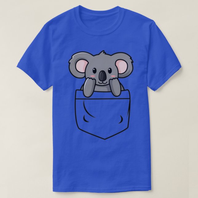 Pocket Koala T-Shirt (Design vorne)