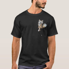 Pocket Niedlich Corsac Fox T-Shirt