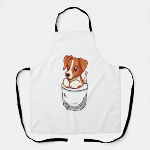 Pocket Niedlich Jack Russell Terrier Schürze