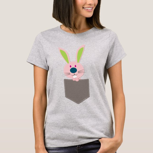POCKET PALS: Hasenwirbel 1 T-Shirt (Vorderseite)