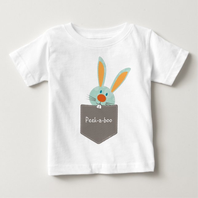 POCKET PALS: Hasenwirbel 2 Baby T-shirt (Vorderseite)