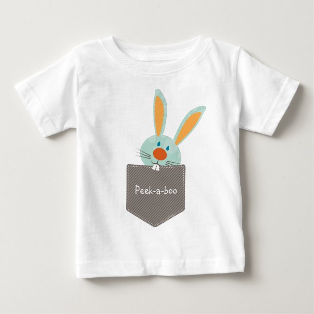 POCKET PALS: Hasenwirbel 2 Baby T-shirt (Vorderseite)