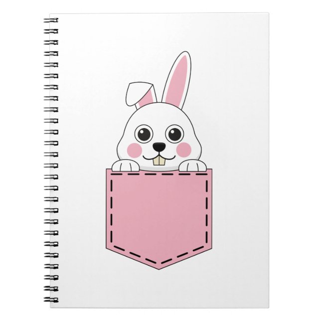 Pocket Pet Bunny Notizblock (Vorderseite)