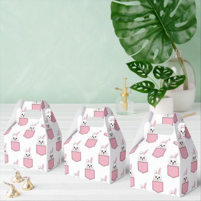 Pocket Pet Bunny Pattern Geschenkschachtel (Zahlreiche)