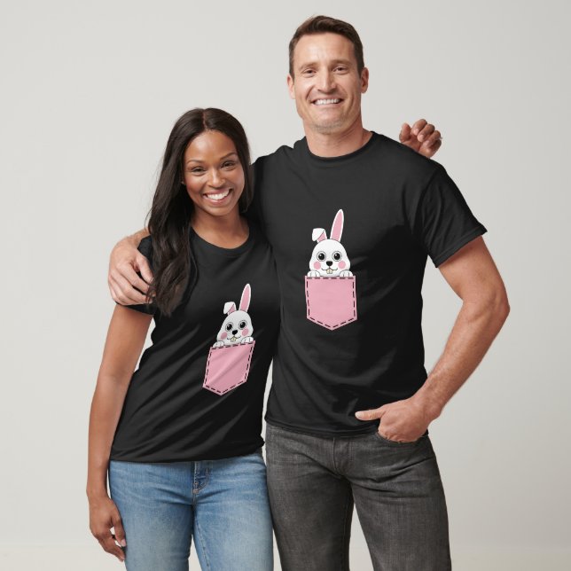 Pocket Pet Bunny T-Shirt (Unisex)