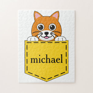 Pocket Pet Cat personalisieren Puzzle