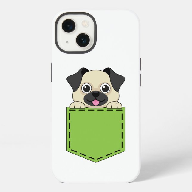 Pocket Pet Hund iPhone Hülle (Rückseite)
