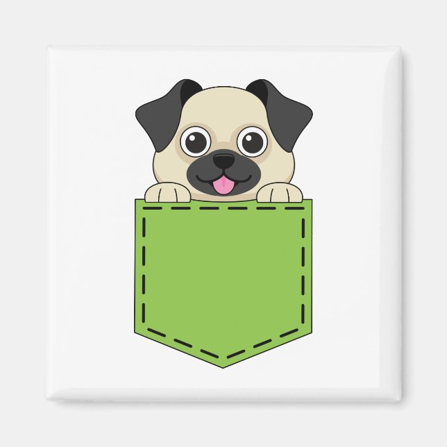 Pocket Pet Hund Magnet (Vorne)