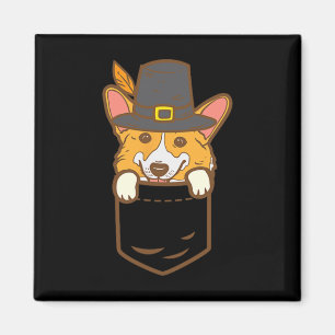 Pocket Pilgrim Welsh Corgi Dog Lover Niedlich Than Magnet