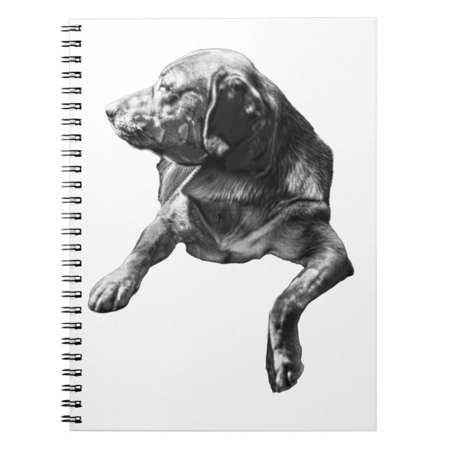Pocket-Plan-Notebook, Labrador Notizblock (Vorderseite)
