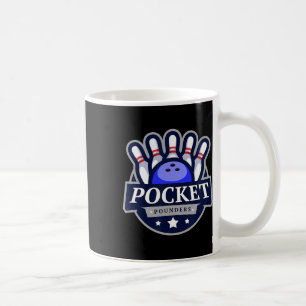 Pocket Poundern Team Bowling Männer und Frauen Kaffeetasse