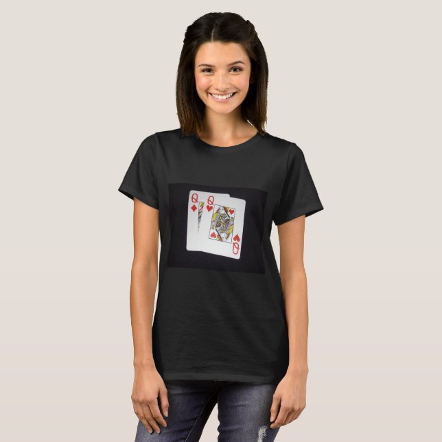 Pocket Queens, Ladys Tshirt (Vorne ganz)