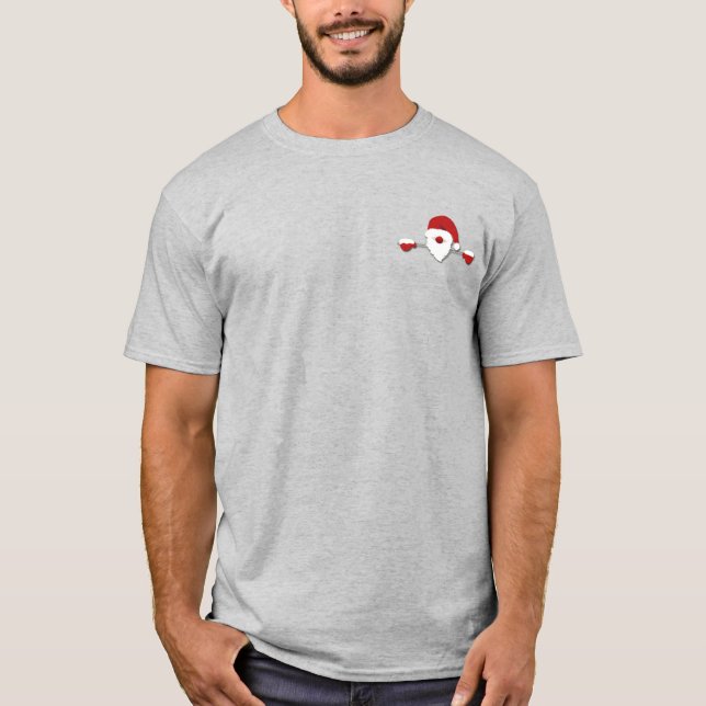 Pocket Santa T-Shirt (Vorderseite)