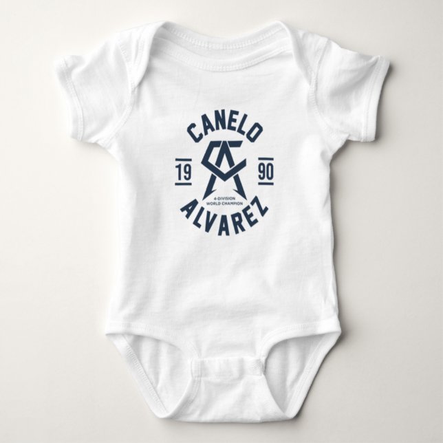 Pocket Size Canelo Alvarez Baby Strampler (Vorderseite)