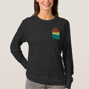 Pocket Strawberries Summer Frucht Red Berry Strawb T-Shirt