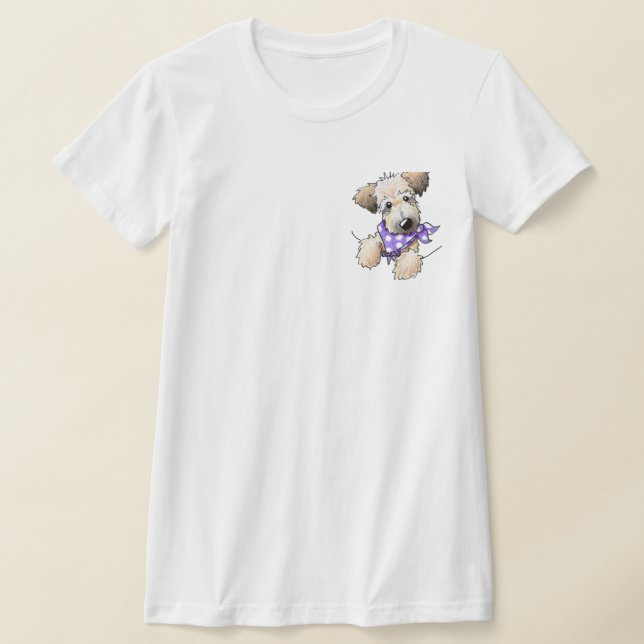 Pocket Wheaten Terrier T - Shirt (Ablage )