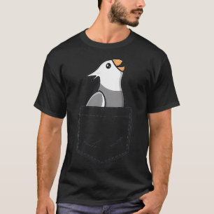 Pocket White Face Cockatiel Girls Funny Bird T-Shirt
