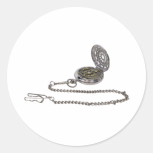 PocketAstrolabe111809-Kopie Runder Aufkleber