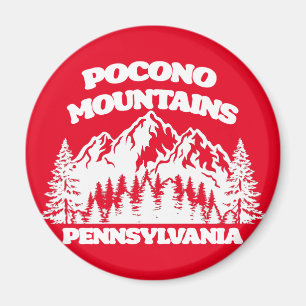 Pocono Mountains Pennsylvania Magnet