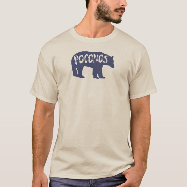 Poconos Bear T-Shirt (Vorderseite)