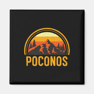 Poconos Pennsylvania Pa Berge Wander Souvenir Magnet