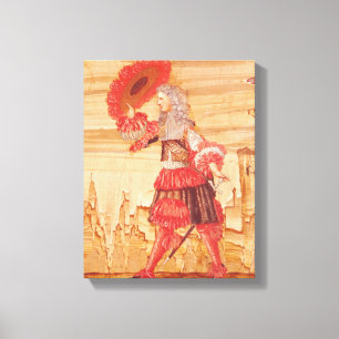 Pocquelin in der Rolle von Mascarille Leinwanddruck